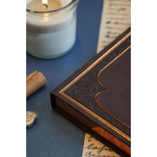 Victoria's Journals Vintage Old Book Defter 20x28 cm – 192 Sayfa, 150 gr Kalın Kağıt, Kutulu