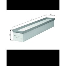 KNECHT Mercedes Hava Filtresi M111-KOMPR. [W203]