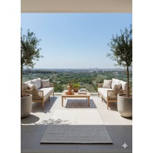 Fendy Halı Fendy Kaymaz Taban Antre Hol Mutfak Balkon Bahçe  ve Diğer Yaşam Alanları Için Jüt Sisal Halı