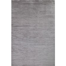 Eko Halı Sierrra SR01 Antrasit Yumuşak Dokulu Viskon Ile Üretilen Sık Dokuma Modern Şık Makine Halısı