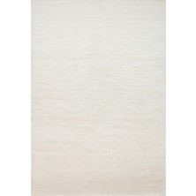 Eko Halı Sierrra SR01 Beige White Yumuşak Dokulu Viskon Ile Üretilen Sık Dokuma Modern Şık Makine Halısı