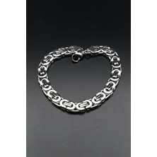 Prestige Paslanmaz Çelik Euro Kral Model Bileklik 8 mm 902468