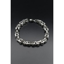 Prestige Paslanmaz Çelik Kral Model Bileklik 8 mm 902467