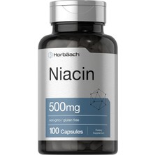 Horbaach Horbäach Niacin With Flushing Vitamin B3 500MG 100 Caps