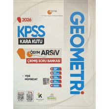 2026 Kpss Geometrinin Kara Kutusu Ösym Çıkmış Soru Havuzu Bankası Konu Özetli Video/pdf Çözümlü