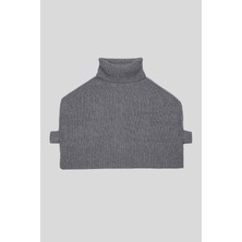 ZERO ZERO THREE NINE Balıkçı Yaka Yanları Dekolteli Kadın Kazak