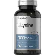 Horbaach Horbäach L-Lysine 2000MG 240 Caplets Vegetarian