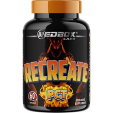 Red Box Labs Recreate Pct Post Cycle Therapy Saw Palmetto Nac Arimistane 60 Caps
