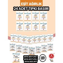 A Yayınları Eşit Ağırlık Tıpkı Basım Seti Çıkmış Sorular 2010-2025 Arası Toplam 24 Eser