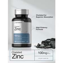 Horbaach Horbäach Chelated Zinc Çinko 100MG 250 Tablet
