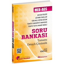 Özdil Akademi Yayınları Meb-Ags Eğitimin Temelleri ve Türk Milli Eğitim Sistemi, Mevzuat Bilgisi Soru Bankası Çözümlü