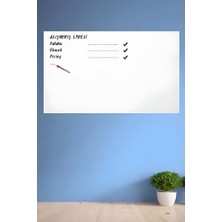 Mytechcat® Ders Çalışma Yazı Tahtası Manyetik Duvar Stickerı 100X60 cm