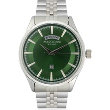 Mascionni Gümüş Çelik Kordon Erkek Kol Saati LM.1.2390-04