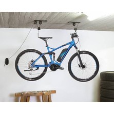 Heugers Fahrradlift Bisiklet Portbagaj Merdiven Tavan Askısı – Makaralı Kaldırma Sistemi, Ventura Tavan Tipi Stand