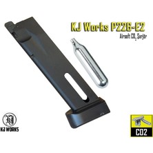 Kjw P226-E2 Co2 Şarjör Magazine