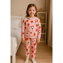 Renkli Diyar Kız Çocuk Pijama Takımı