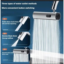 Novytech 360 Derece Döner Musluk Başlığı