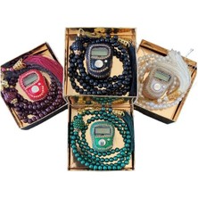 Novytech Taşlı Zikirmatik Tesbih Seti