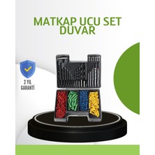 Ahşap Metal Beton Delme Uç Seti Organizerli Karbon Çelik Matkap Ucu