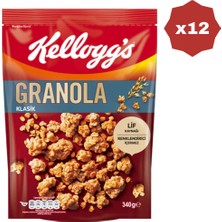 Kellogg's Tahıl Gevreği Klasik 340 gr - (12 Adet)