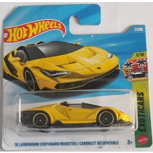 Hot Wheels 16 Lamborghini Centenario Roadster Metal Gövde ile Gerçekçi Detaylar 1/10 Ölçek