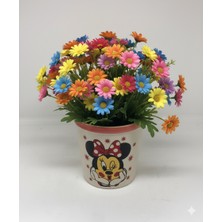 Lebron Seramik Dekoratif Saksı Disney Figürlü