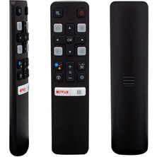 Novytech Rc 802V Fmr1 50'' - 55'' Android Tv Netflix Tuşlu Sesli Kontrol LCD LED Tv Kumanda