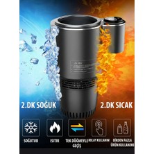 Kensa Araç Içi Bardak Isıtıcı-Soğutucu | LED Derece Göstergeli Akıllı Bardak Tutucu