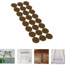 Homelya Yuvarlak Mobilya Koruyucu Keçe 24'lü Paket