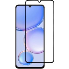 Forzacase Huawei Nova Y71 ile Uyumlu Çerçeveli Tam Kaplayan Temperli Ekran Koruyucu - FC003