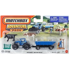 Matchbox Adventure Pack Dirtstroyer Mbx Farm Trailer Çiftlik Traktörü