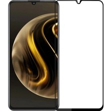 Forzacase Huawei Nova Y72 ile Uyumlu Çerçeveli Tam Kaplayan Temperli Ekran Koruyucu - FC003