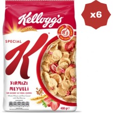 Kellogg's Special K Kırmızı Meyveli 400 gr - (6 Adet)