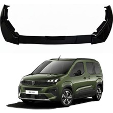 Carmind Peugeot Rifter Ön Tampon Altı Lip 3 Parça 2020-2025