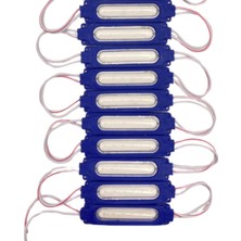 Powerr Led Aydınlatma 12 Volt 2 Watt Mavi Cob LED Modül IP65 10 Adet Modül