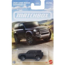 Matchbox - 2020 Land Rover Defender 90 - Siyah (1/64) 2025 Üretim - JCH38