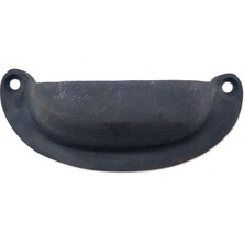 LTG Nova Lounge Antika Tarz Dekoratif Pirinç Düz Tas Mobilya Kulbu - 37X87 Mm, Oksit