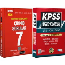 Benim Hocam Yayınları 2026 Kpss Konu Konu Düzenlenmiş Çıkmış Sorular 7 Yıl - Lise Önlisans Konu Ant. Soru