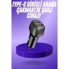 LTG Nova 38W USB Type-C Girişli Oto Çakmaklık Araç Içi Hızlı Şarj Çakmaklık Şarj Aleti