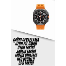 LTG Nova Yeni Nesil Çağrı Cevaplayabilen 47 mm Titreşimli Çok Fonksiyonlu Saat