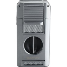 Quantoro MGM05-64 Kesicili Delicili Çift Jet Alev Chrome Çakmak