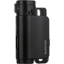Quantoro MGM05-54 Üçlü Jet Alev Black Çakmak