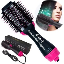 LTG Nova One Step Seramik Kaplama Uçlu Saç Düzleştirici Fırça