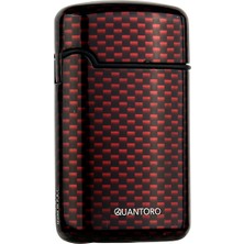 Quantoro MGM05-30 Delicili Üçlü Jet Alev Red Carbon Çakmak