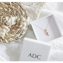 Adc Kadın Gold 316L Paslanmaz Çelik,kararma Yapmaz,günlük Kolye Kalp Sevgiliye Romantik Hediye