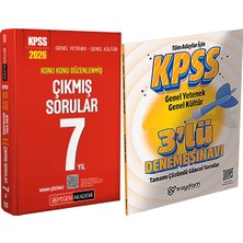 Benim Hocam Yayınları 2026 Kpss Konu Konu Düzenlenmiş Çıkmış Sorular 7 Yıl - 3 Deneme