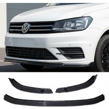 Carmind Volkswagen Caddy Ön Tampon Altı Lip 3 Parça 2016-2020
