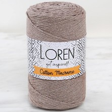 Sad Loren Cotton Macrame Bej - R143 - 34365