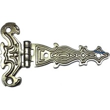 LTG Nova Lounge Dekoratif, Sac Tek Kuyruklu Menteşe - 40X68 Mm, Küçük, Nikel, 1 Adet