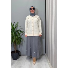 Ghisa Hırka Ekru 26KGSHRK3307